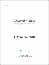 Chanted Rituals Trumpet and 2 Percussion Score and Parts cover
